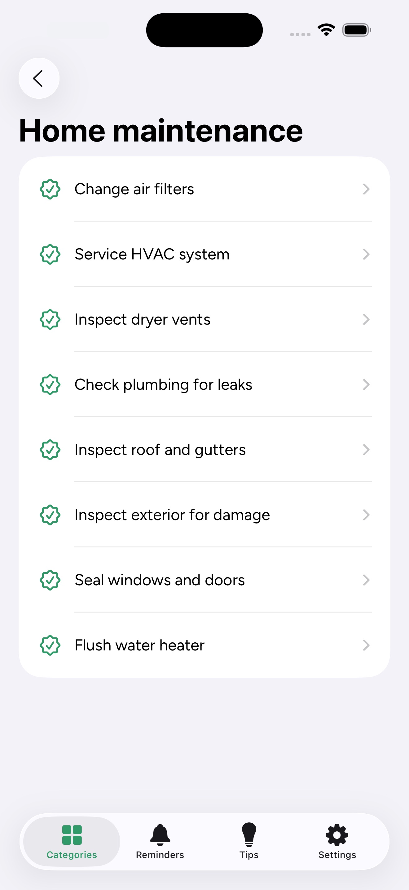 Tasks Overview